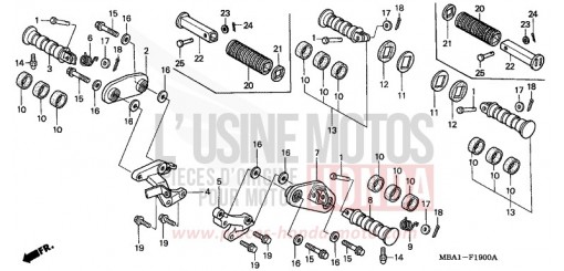 MARCHE VT750C21 de 2001